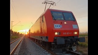 Führerstandsmitfahrt  Cabview BR 145 Frankenwaldbahn Bamberg  Saalfeld [upl. by Eilrebmik614]