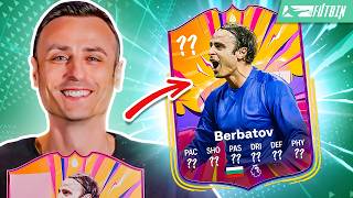 Berbatov Reacts to his NEW Hero Card [upl. by Pernick579]