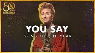 quotYou Sayquot Wins Song of the Year [upl. by Ecirtel]