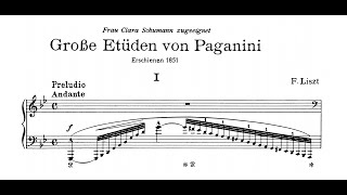 Franz Liszt  S141 Grandes études de Paganini Filipec [upl. by Bebe202]