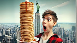 How Many Pancakes Stacked Equal the Empire State Building [upl. by Inig]