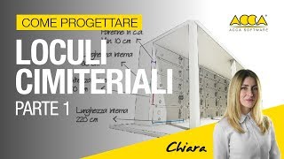 Come progettare i loculi cimiteriali PARTE 1 PROGETTO ARCHITETTONICA [upl. by Crocker]