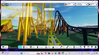 theme park tycoon 2 my 4 rides [upl. by Della169]