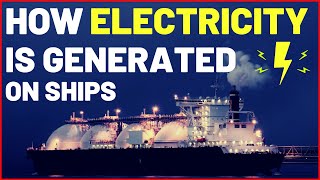 How Electricity is Generated on Ships [upl. by Shing]