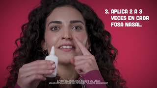 ¿Cómo usar Afrin Adulto spray nasal [upl. by Reitrac]