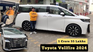 Toyota Vellfire 2024 Updated Model Walkaround Review  Best Luxury 7 Seater Car In India [upl. by Kowalski191]