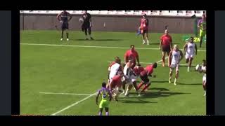 Armand Maritz rugby highlights [upl. by Ettenna]