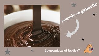 RECETTE GANACHE FACILE ET ECONOMIQUE [upl. by Dimond]