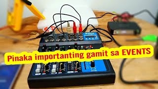 Testing YAMAHA F4BT Mixer quotPinaka importanting gamit sa EVENTSquot Mixer to Amplifier Setup [upl. by Enwad597]