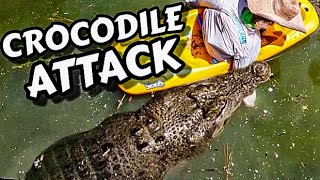 Kayaking with Saltwater Crocodiles [upl. by Adieren]