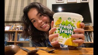 ASMR Eating Atlass Yoghurt [upl. by Ileana814]