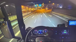 first POV driving in the night 4K 🇨🇿 [upl. by Dnomhcir797]