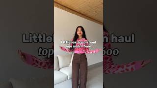 Little box India tops try on haul summertop summervibes [upl. by Duky]