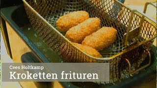 Masterclass kroketten frituren door Cees Holtkamp [upl. by Jeritah]