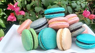 Easy French Macaron Recipe [upl. by Delwin533]