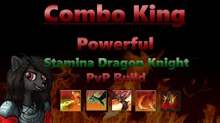 ESO  OP Stamina Dragonknight PvP Build  U40  StamDK [upl. by Hose]