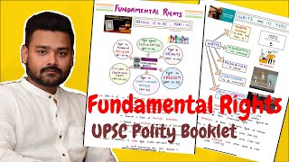 Fundamental Rights  UPSC Polity Notes  IAS Notes in English Order Now  UPSC Handwritten Notes [upl. by Jabez]