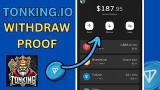 💎 Tonking io Review 💎  Registration Gift 🎁 10 Free Spin  Withdraw Proof  How To Earn Free TONCOIN [upl. by Phebe]