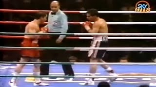 WOW WHAT A KNOCKOUT  Julio Cesar Chavez vs Greg Haugen Full HD Highlights [upl. by Ittam]