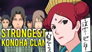 ALL Konoha Clans RANKED and EXPLAINED [upl. by Edrea267]