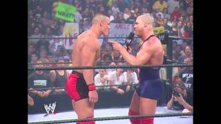 John Cena makes his WWE debut against Kurt Angle [upl. by Carilyn804]