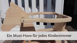 Schaukelpferd Pinolino mit Ring  ein MustHave für jedes Kinderzimmer [upl. by Coral42]