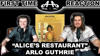 Alices Restaraunt  Arlo Guthrie  College Students FIRST TIME REACTION [upl. by Aiuhsoj]