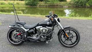 2015 HarleyDavidson Softail Breakout FXSB Only 4916 Miles 103quot6Spd w Extras  15995 [upl. by Hoeve]