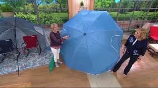 SportBrella XL Instant Outdoor Family Shelter Umbrella on QVC [upl. by Odin]