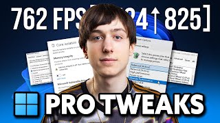 How PROS Optimize Windows For FPS Boost Optimization Guide [upl. by Denny]