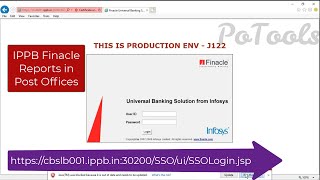 IPPB Finacle Reports in Post Offices [upl. by Cutlerr]