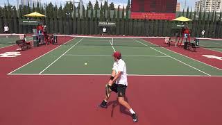 03 31 2018 Holt USC Vs Fawcett Stanford 1 singles [upl. by Asoj]