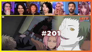 Naruto Shippuden Episode 201  Naruto meets Madara  Reaction Mashup ナルト 疾風伝 [upl. by Adleme]