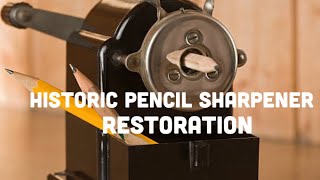 1800s Antique Pencil Sharpener Collection PART 1  Restoration amp Rescue Antique Historical Objects [upl. by Ahsemed764]