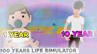 100 years life simulator gameplay [upl. by Atisusej]