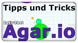 Tipps und Tricks  Lets Play Agario DeutschGerman [upl. by Namar]