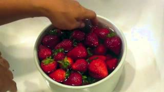 How To Washing Fruits and Vegetables to Remove Pesticides  aSimplySimpleLife [upl. by Gualtiero]