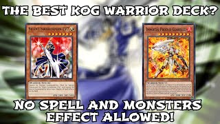 YuGiOh Duel Links  KOG SILENT SWORDSMAN  GEARFRIED NO SPELLS amp MONSTER EFFECTS 14 WINSTREAK [upl. by Gilbertina]