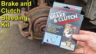 Brake and Clutch Bleeding Kit Tutorial [upl. by Eaneg]