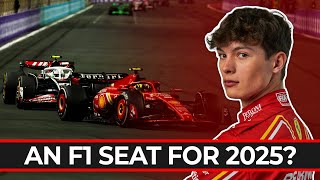 Could Oliver Bearman Secure an F1 Seat for 2025 [upl. by Runkel]