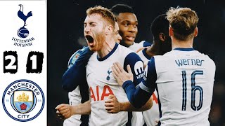 Tottenham vs Man City 21 Highlights  EFL Cup  20242025 [upl. by Odraude342]