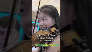 VivaldiJulien CohenViolinViolinPerformanceYoungMusicianMusicShortsViolinist [upl. by Lleruj]