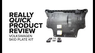 Volkswagen MK7 GTI Alltrack Skid Plate Upgrade  Really Quick Product Review [upl. by Pauwles]