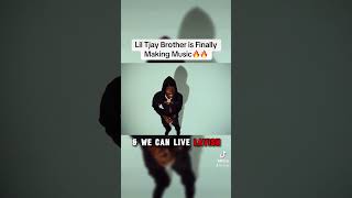 Lil Tjay Brother is FINALLY MAKING MUSIC🔥🔥 liltjay [upl. by Eshman34]