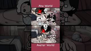 Aha World VS Avatar World❤️💙 The youngest child is often favored😤 ahaworld avatarworld tocaboca [upl. by Barby799]