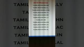 Tamilrockers Link  Must See in Description to get active link All the Time [upl. by Oeht994]