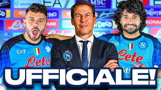 UFFICIALE RUDI GARCIA È LALLENATORE DEL NAPOLI [upl. by Addam661]