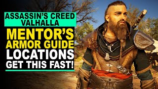 Assassins Creed Valhalla  How to Unlock MENTORS ARMOR Set  Guide amp Locations [upl. by Relyt]