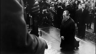 Willy Brandt Polens Präsident würdigt Kniefall in Warschau vor 50 Jahren als »Ikone«  DER SPIEGEL [upl. by Jordison529]