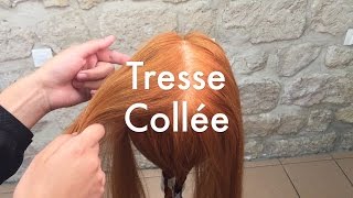 Tutoriel coiffure tresse collée [upl. by Buna]